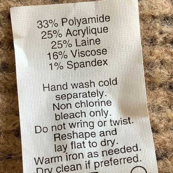 J CREW Black & Brown 7 hook Cardigan Sweater XL - Picture 8 of 12